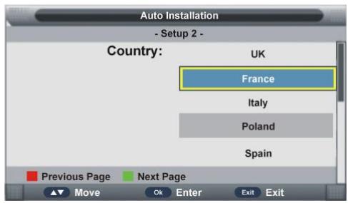 POLAROID TVLED19HD A - Installation initiale - 2