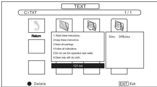 POLAROID TVLED39HD - TEXT - 1
