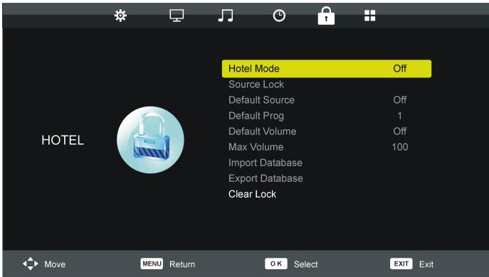 RADIOLA RAD-LD55100K UHD - Mode Hôtel - 1