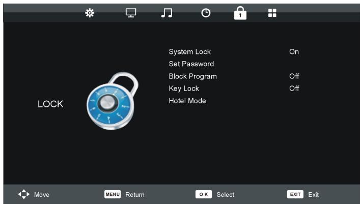 RADIOLA RAD-LD55100K UHD - LOCK - 1