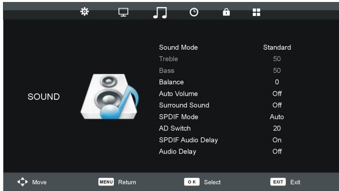 RADIOLA RAD-LD55100K UHD - SOUND - 1
