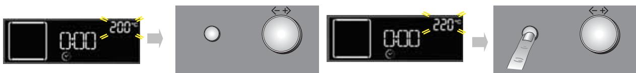 WHIRLPOOL AKZ 513 IX - REGLAGE DE LA TEMPERATURE/PUISSANCE DU GRIL - 1