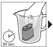 PHILIPS EP2230 LatteGo - Activation du filtré à eau AquaClean (5 min.) - 7