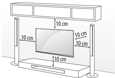 LG 43UK6300PLB - Montage mural - 1
