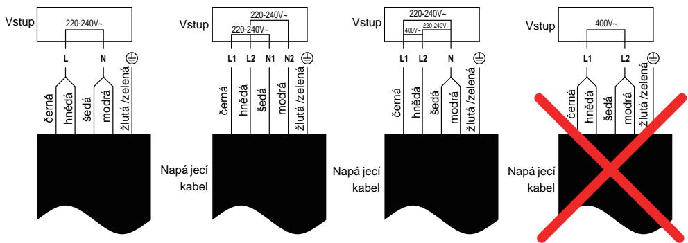 CANDY CIS 633 MCTT - Připojení varné desky do elektrické sítě - 3