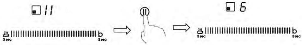 CANDY CIS 633 MCTT - Using the Pause function- Stop+Go - 2