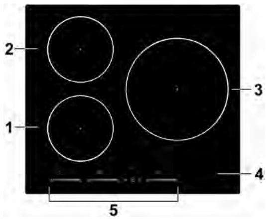 CANDY CIS 633 MCTT - Vue de dessus - 1