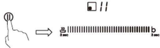 CANDY CIS 633 MCTT - Utilisation de la fonction Pause (STOP+GO) - 1