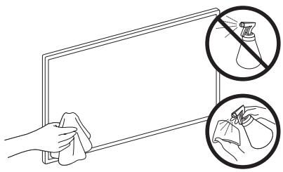 SAMSUNG 43RU7025 - Pleje af tv'et - 1