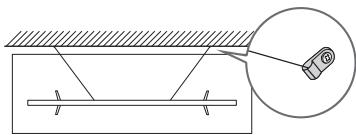 SAMSUNG 43RU7025 - Undgå at tv'et vælter - 2