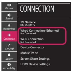 LG 49UM7100 - Network Settings - 2
