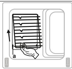 DAEWOO KBE-U6RC - Removal of the Wire Shelf - 1