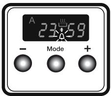DAEWOO KBE-U6RC - Ajuste de tiempo de advertencia sonora - 3
