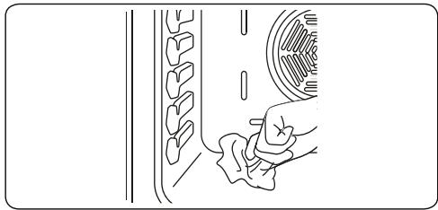 DAEWOO KBE-U6RC - Limpar o Interior do Forno - 1