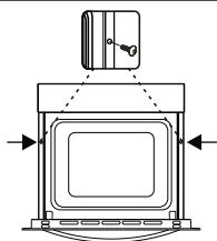 DAEWOO KBE-U6RC - Installation of the Oven - 3