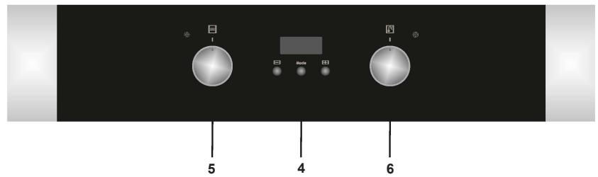 DAEWOO KBE-U6RC - Panel de mando - 1