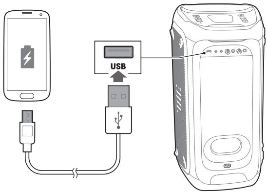 JBL Party Box 100 - Charge d'appareils USB externes - 1