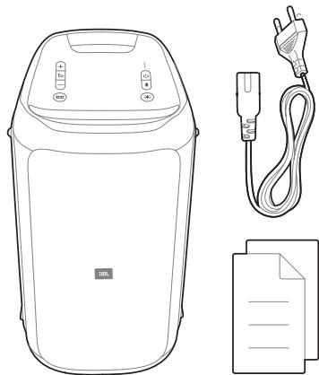 JBL Party Box 100 - CONTENU DE LA BOITE - 1