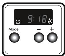 WALTHAM PYR 64 MR - Einstellen der Zeit für halbautomatischen Betrieb (Kochzeit) - 3