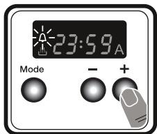 WALTHAM PYR 64 MR - Ajuste de tiempo de advertencia sonora - 2