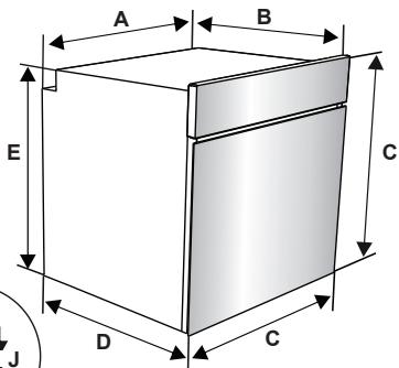 WALTHAM PYR 64 MR - Einbau den Backofens - 3