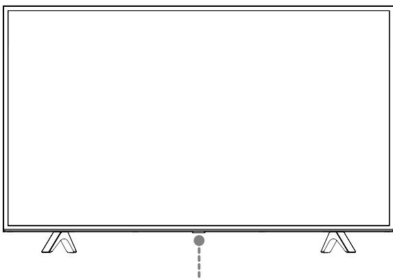 HISENSE 55B7120 - Face avant du téléviseur - 1