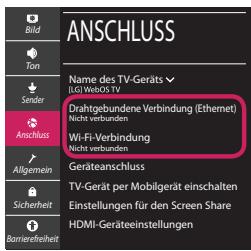 LG 65UM7000PLA - Behebung von Netzwerkproblemen - 2
