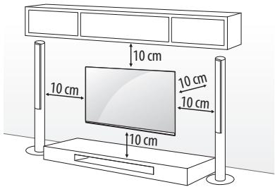 LG 65UM7000PLA - Montage mural - 1