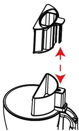 TELEFUNKEN TK361 - Using the chopping bowl with its blades - 2