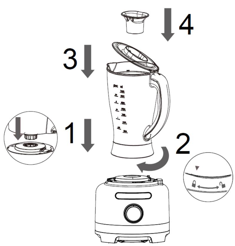 TELEFUNKEN TK361 - Using the blender - 1