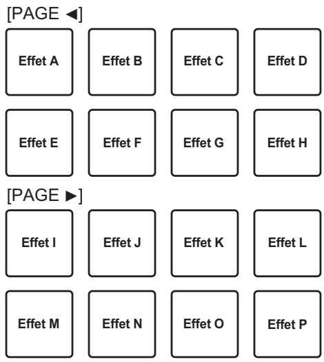 PIONEER DJ DDJ-800 - Appuyez sur la touche de mode [PAD FX1]. - 1