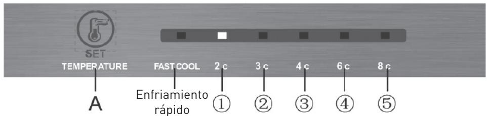 VALBERG CNF 262 A+ WD S625C - Regule la temperatura - 1