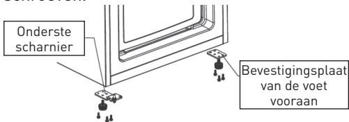 VALBERG CNF 262 A+ WD S625C - Verwijder des scharnierkap - 6