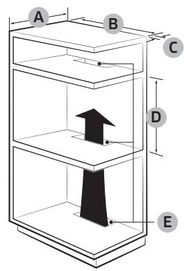 SAMSUNG NV68R3375BS/EF - Einbau in einen Kuchenschrank - 2