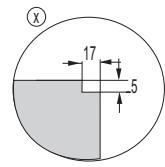 HISENSE I6433C - DIMENSIONS DE LA DÉCOUPE DANS LE PLAN DE TRAVAIL - ENCASTREMENT À FLEUR DE PLAN (uniquement pour certains modèles) - 3