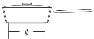 HISENSE I6433C - BATTERIE DE CUISINE ADAPTÉE À UNE TABLE À INDUCTION - 3