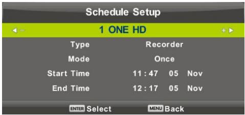 HIGH ONE HI3209HD-MM - Schemalijst - 2