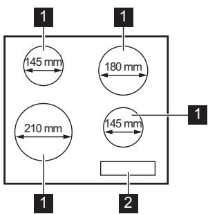 ELECTROLUX EHH 6240 IOK - Description de la table de cuisson - 1