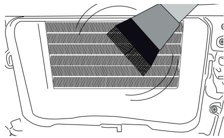HIGH ONE DHP 7 A+ W205T - Nettoyer l'évaporateur - 2