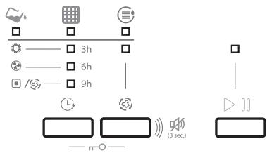 HIGH ONE DC 7 B W701T - Bouton de sélection des programmes - 2