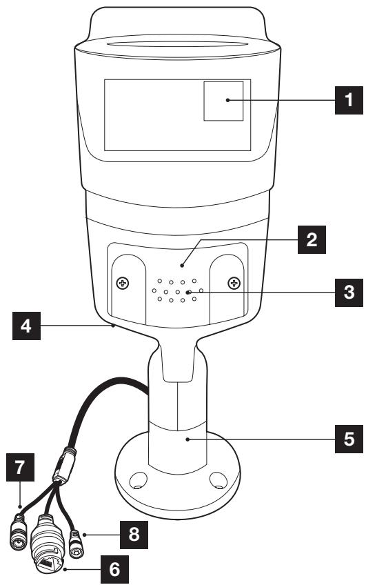 AVIDSEN CAMERA SÉCURITÉ EXTÉRIEURE FIXE - - CAMÉRA - 1