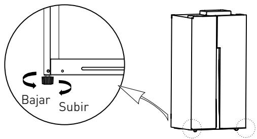 VALBERG SBS 605 A++ X625C - Patas de nivelación - 1