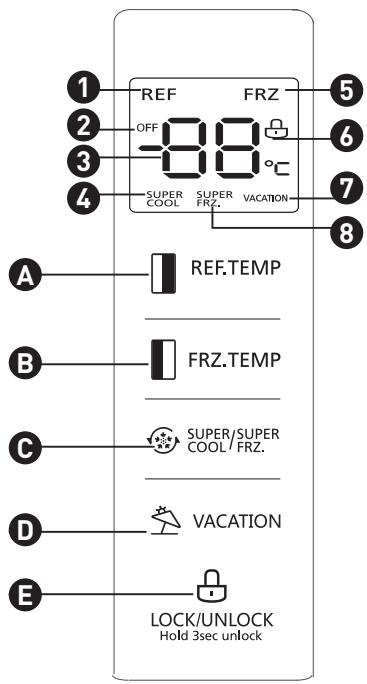 VALBERG SBS 605 A++ X625C - Funciones - 1