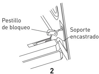 VALBERG GC 60 4CC S701T - Desmontaje de la puerta del hora - 2