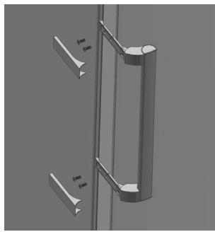 VALBERG UF NF 380 A++ S750C - Inversion de la porte - 13