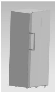 VALBERG UF NF 380 A++ S750C - Desmontaje de la puerta del frigorífico - 9