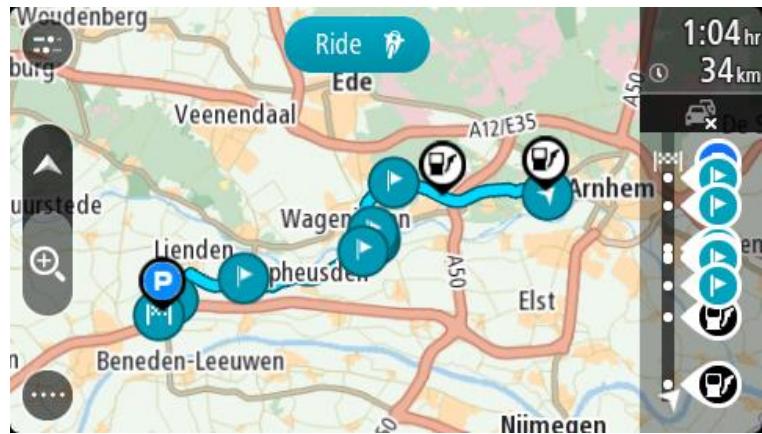 TOMTOM 62 EU 48 - Sélectionnez Démarrer le parcours ici. - 1