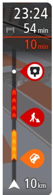 TOMTOM 62 EU 48 - La barre de parcours - 1