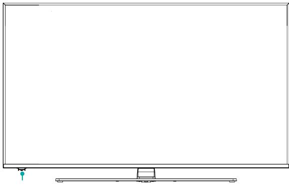 HISENSE H50A6550 - Face avant du téléviseur - 1