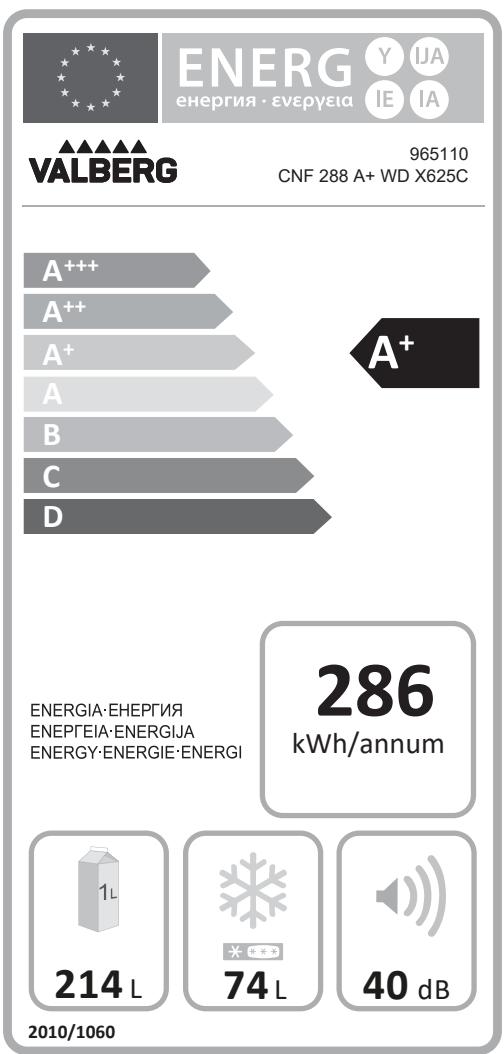 VALBERG CNF 288 A+ WD X625C - CONDITIONES DE GARANTÍA - 1